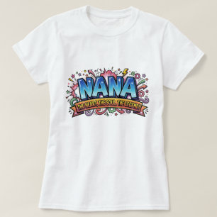 Camiseta Nana O Coração A Alma A Lenda Arte Pop em Quadrinh