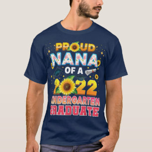 Camiseta Nana Orgulhosa De Um Formando De Jardim De Infânci
