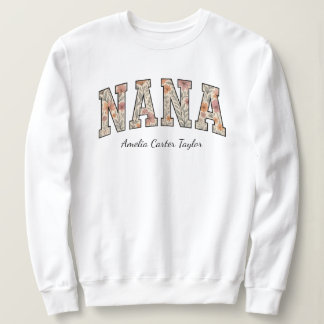 Camiseta Nana Personalizada com Nomes de Netos