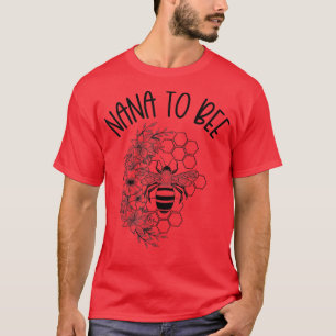 Camiseta Nana Pregnancy Anunciando Ama Nana Para Ser Tema