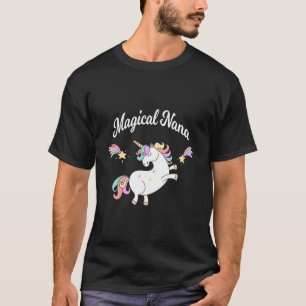 Camiseta Nana Unicórnio Caprichoso Nana Mágico