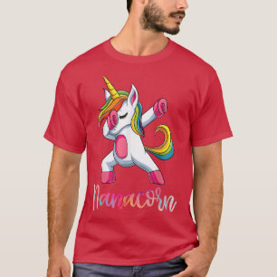 Camiseta Nanacorn Nana Unicorn, Dia de as mães Avô Italiano