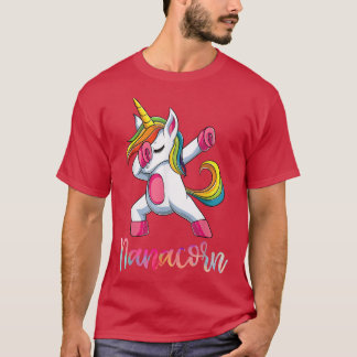 Camiseta Nanacorn Nana Unicorn, Dia de as mães Avô Italiano