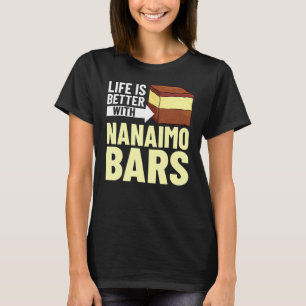 Camiseta Nanaimo Bar Canadá Mix Canadian Dessert