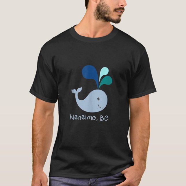 Camiseta Nanaimo BC Canada Cute Whale Lover Tanque (Frente)
