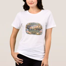 Camiseta Nancy Místico Connecticut Vintage Náutico