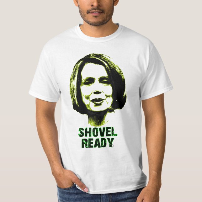 Camiseta Nancy Pelosi é pá pronta (Frente)