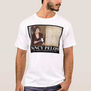 Camiseta Nancy Pelosi: Unhas de caixão da constituição