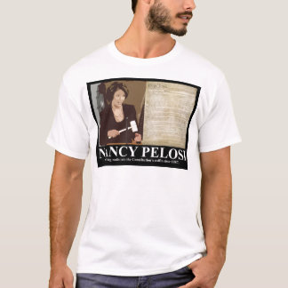 Camiseta Nancy Pelosi: Unhas de caixão da constituição