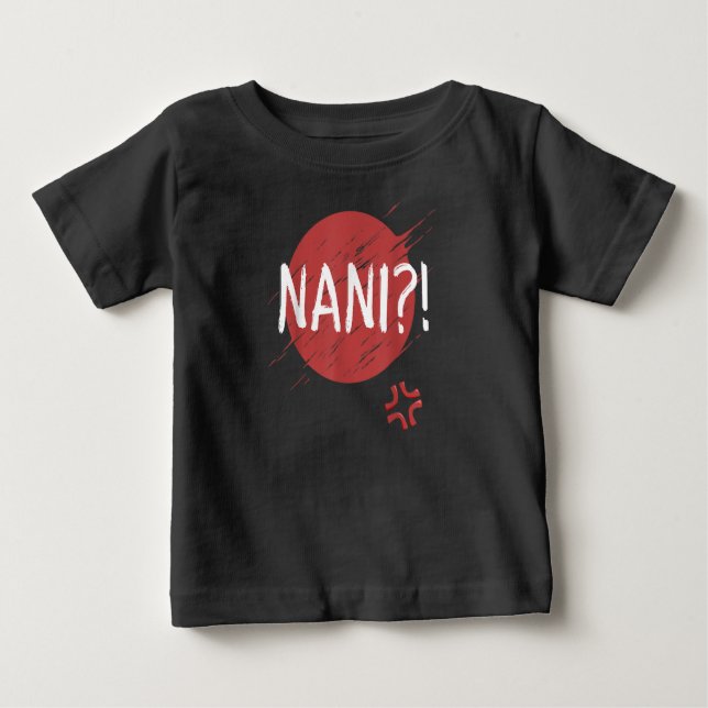 Camiseta Nani! Que Engraçado Anime Japonês (Frente)