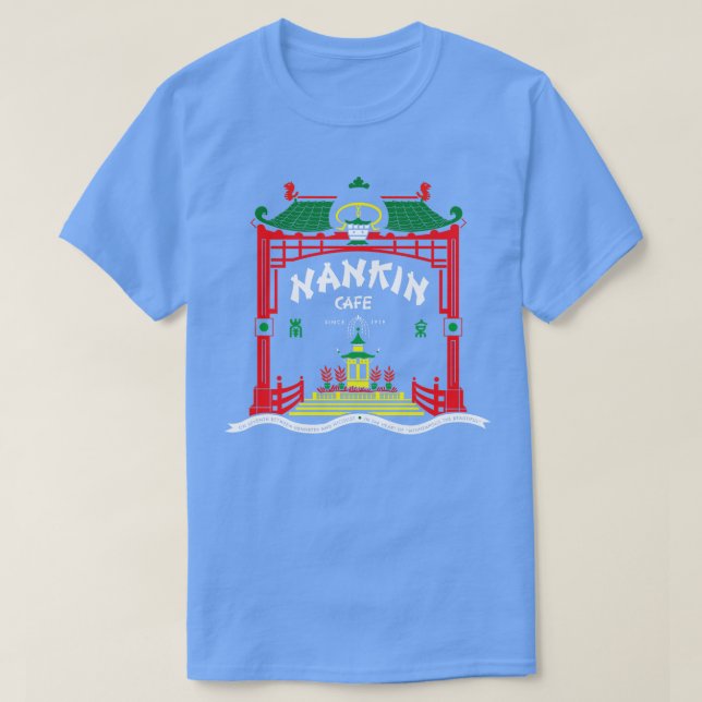 Camiseta Nankin Cafe Minneapolis (Frente do Design)