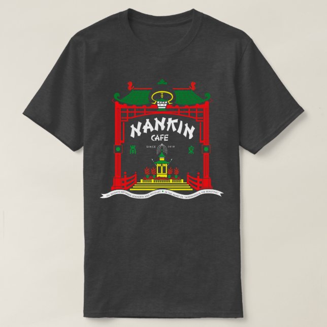 Camiseta Nankin Cafe Minneapolis (Frente do Design)