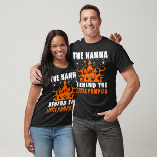 Camiseta Nanna Por Trás Do Pequeno Presente De Abóbora