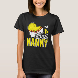 Camiseta Nanny Mama do Dia da Mãe, Mamãe do Coração de Bail