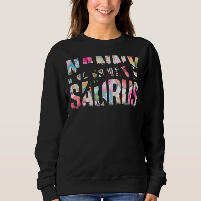 Camiseta Nannysaurus Rex Avó Dinossaur Rex Nanny Saurus (Frente)