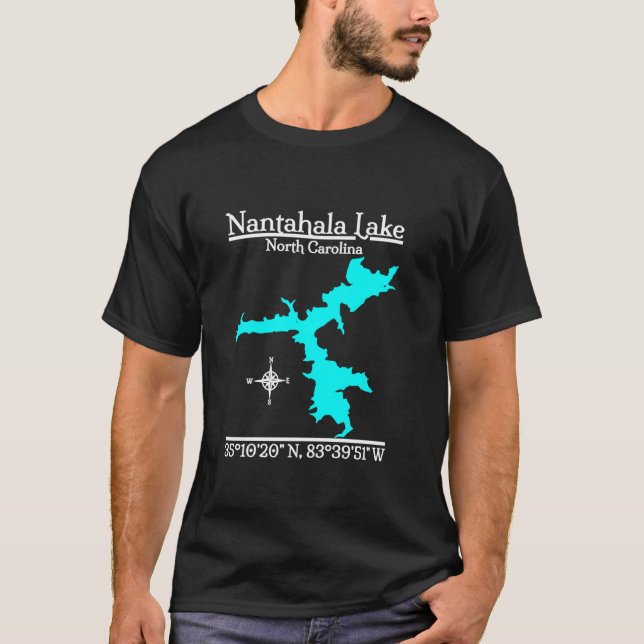 Camiseta Nantahala Lake North Carolina Long Sleeve T Shirt (Frente)