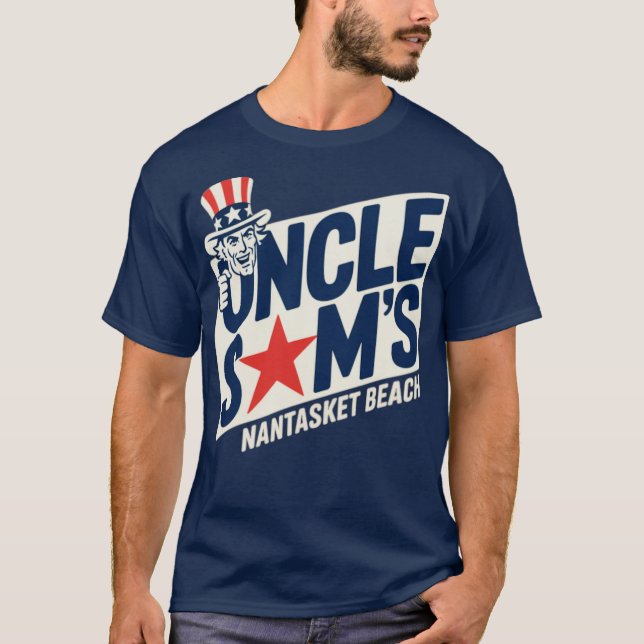 Camiseta Nantasket Beach Hull do Tio Sam, MÃES (2) (Frente)
