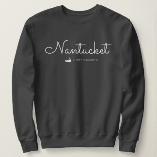 Camiseta Nantucket Sweatshirt Cursiva