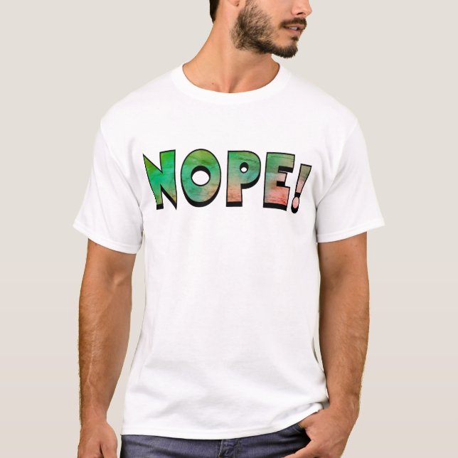 Camiseta NÃO! (Frente)