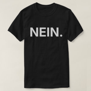 CAMISETA NÃO.