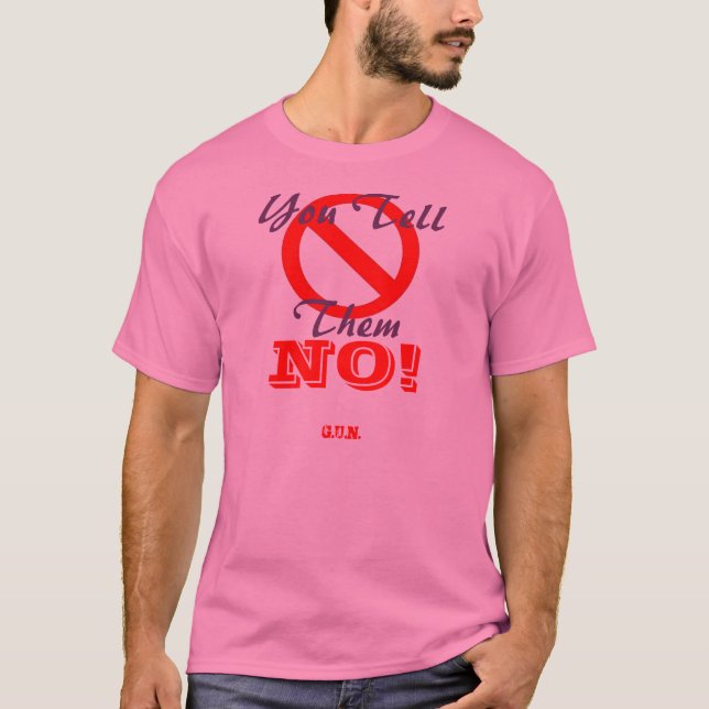 CAMISETA NÃO! (Frente)