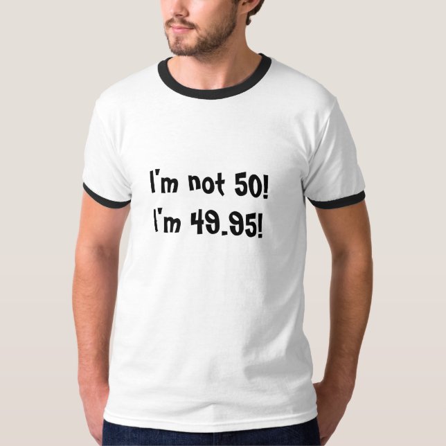 Camiseta Não 50 (Frente)