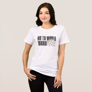 CAMISETA NÃO À GUERRA MUNDIAL 3