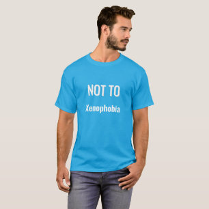 Camiseta NÃO À Xenofobia