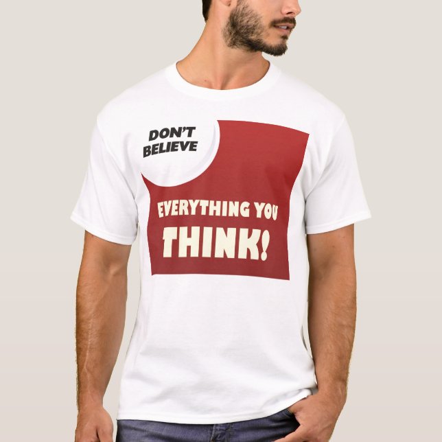 Camiseta Não acredite (Frente)