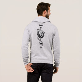 Camiseta Não Acredito na Sorte Urso Impressão de Volta 