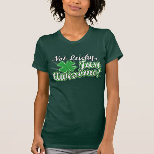 Camiseta Nao afortunado, apenas impressionante