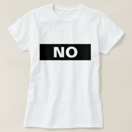 Camiseta Não, Ainda Não, Apenas Do Lado De Trás Dois Lados