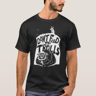 Camiseta Não alimente os Troll