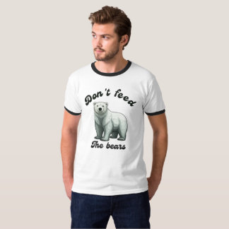 Camiseta Não Alimente Os Ursos