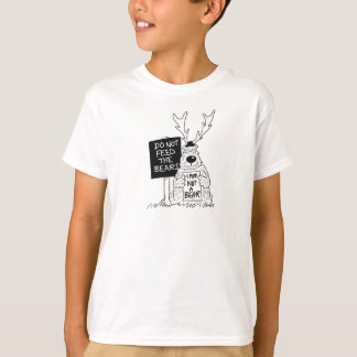 Camiseta Não alimente os ursos