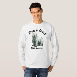 Camiseta Não Alimente Os Ursos