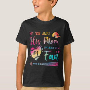 Camiseta Não Apenas A Mãe Dele Sou O Seu Primeiro Jogo De B