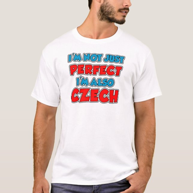 Camiseta Não apenas Checo perfeito (Frente)