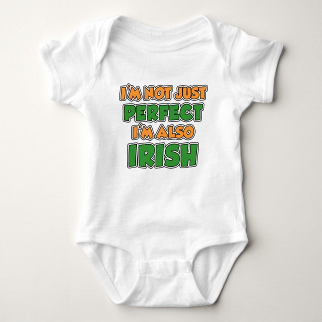 Camiseta Não Apenas Irlandês Perfeito (Frente)