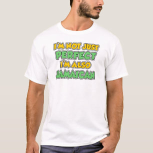 Camiseta Não apenas perfeito, também jamaicano
