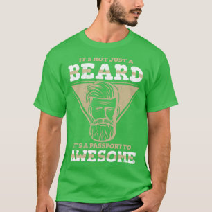 Camiseta Não Apenas Uma Barba É Uma Senha Para O Incrível