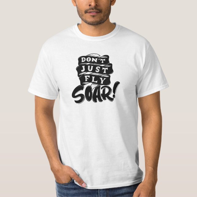 CAMISETA NÃO APENAS VOE LONGE! (Frente)