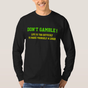 Camiseta Não aposte