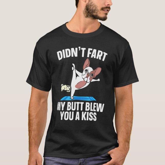 Camiseta Não Arrancou O Meu Bumbum Lhe Fez Um Beijo Cachorr (Frente)