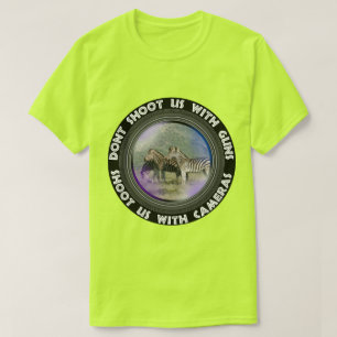 Camiseta Não atire em nós, Zebra Mountain