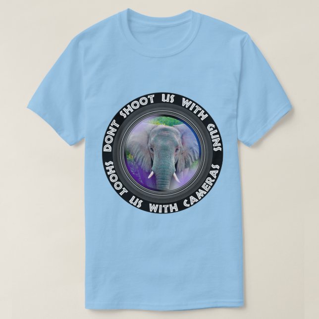 Camiseta Não atire no Elefante Bull (Frente do Design)