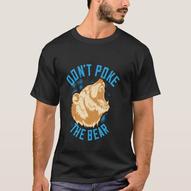 Camiseta Não atire o urso Grizzly! (Frente)