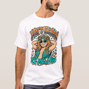 Camiseta Não Atrelem Meu Hippie Relaxado