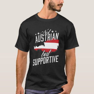 Camiseta Não Austríaco, Mas Viagem turístico austríaco de a