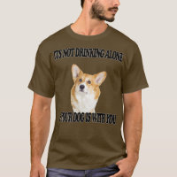 Não Bebendo Sozinho Cachorro W Corgi981